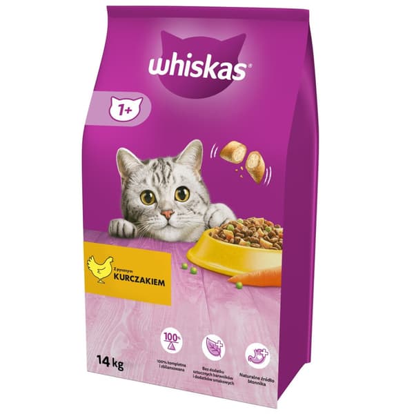 Kylling med grøntsager WHISKAS 14 kg