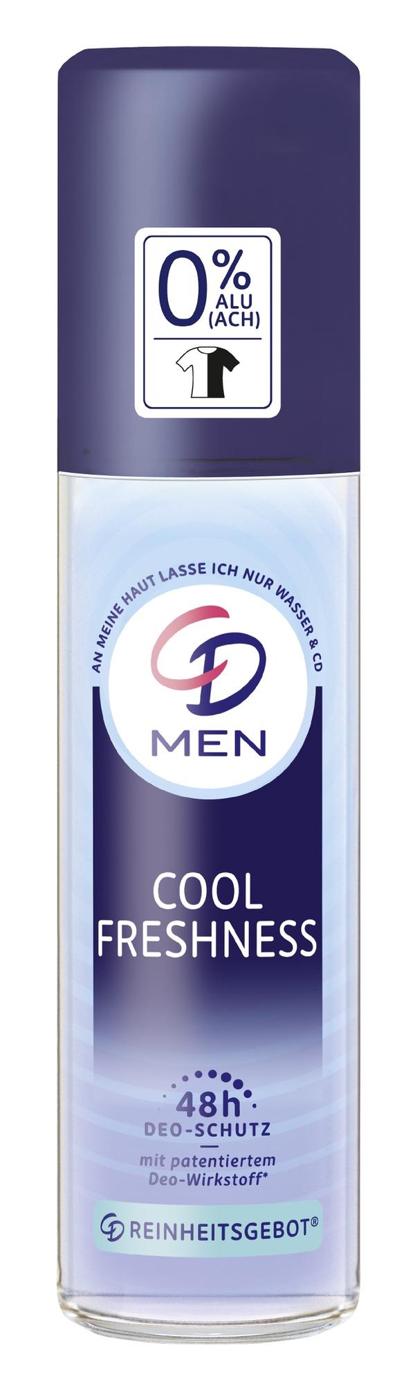 CD Pure Deodorant atomizer Men Cool Freshness 75 ml