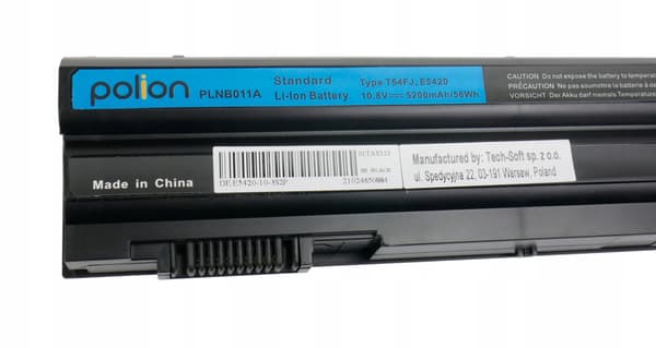 Dell T54FJ bærbar computerbatteri til Latitude E5420 E5530 E6420 E6520 5200mAh