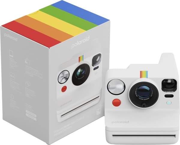 Polaroid Now Gen 3 -pikakamera, valkoinen