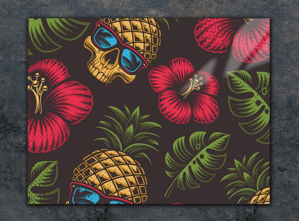 LASINEN LEIKKUULAUTA 40x30 ANANAS