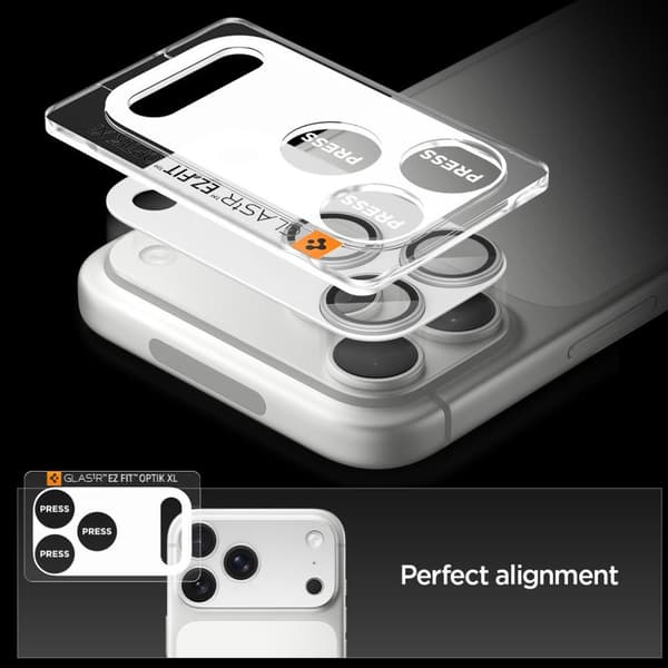 iPhone 17 Pro Optik Pro XL -lasilinssi - hopea