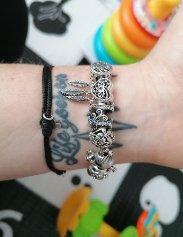 Berlocker till Pandora Hängsmycke Berlock Bokstav H Silver 925