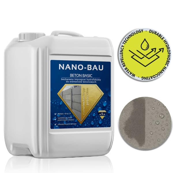 NANO-BAU BETON BASIC hydrofob imprægnering til beton 20L
