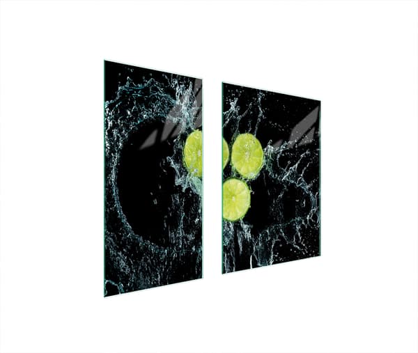 GLASBESKYTTELSESPLADE 75x52 CITRON