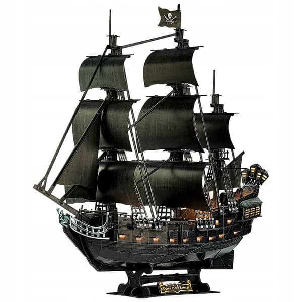 CUBIC FUN 3D-pussel Queen Annes hämnd 293 bitar LED-version L522h