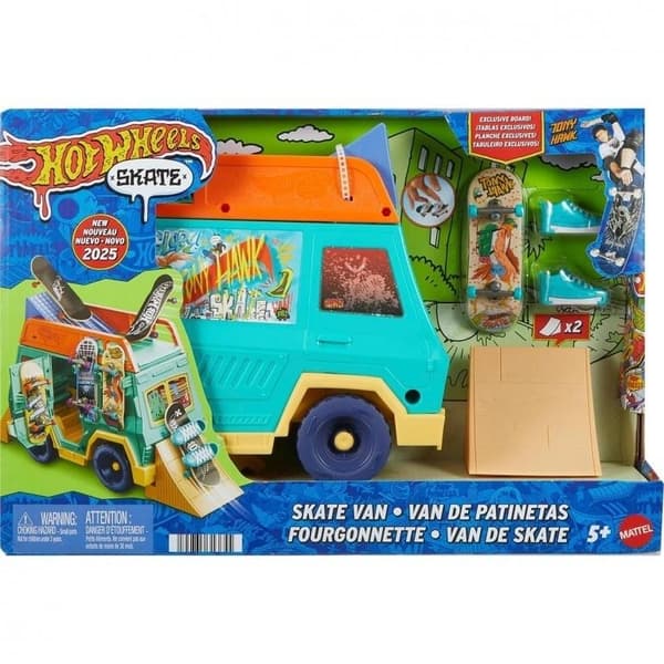 Hot Wheels Skate Van Fordonsset 2 i 1