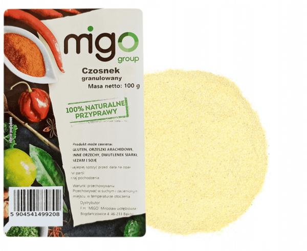 Granulerad vitlök (100g) - MIGOgroup
