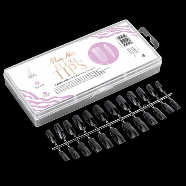 Flexi Tips Molly Nails oval snabba nageltips 240 st