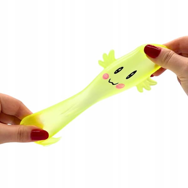 Anti-stress sensorisk tryckare söt leende AXOLOTL