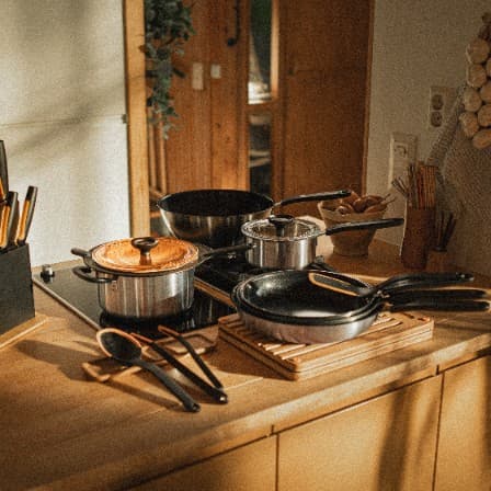 Fiskars Functional Form køkkentang til steging og servering med pincetgreb