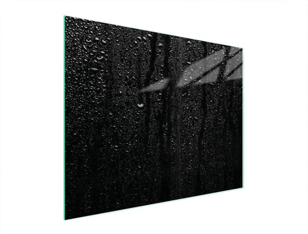 SKÄRBRÄDA I GLAS 52x40 SVART