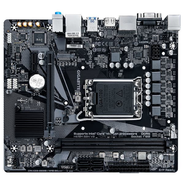 Gigabyte H610M S2H V2 moderkort