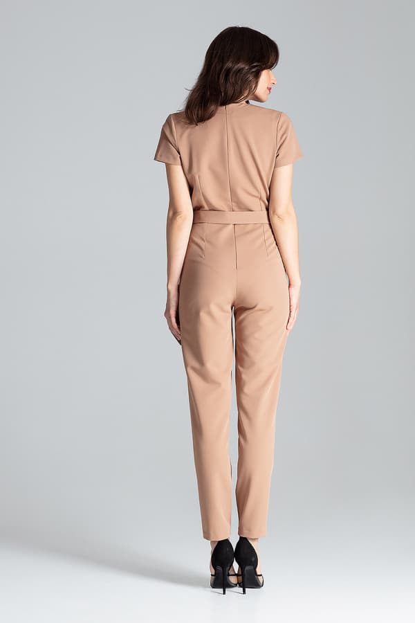 L027 Brun Jumpsuit S