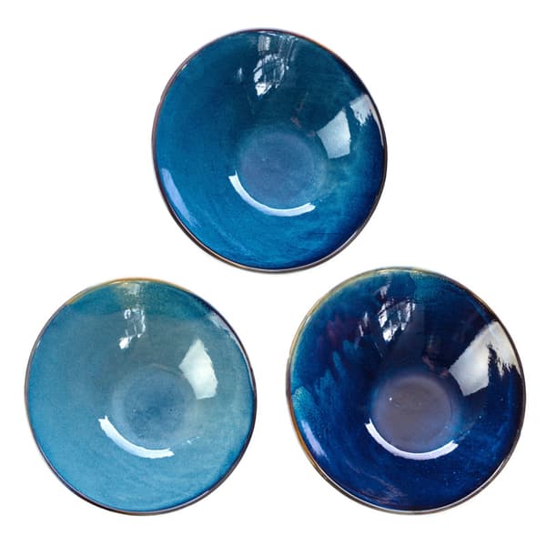 DEEP BLUE Snedställd bufféskål, diameter 30,5 cm
