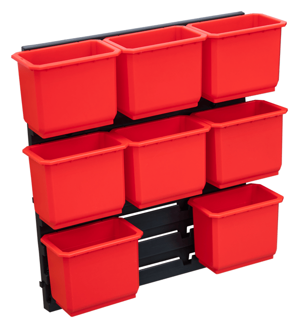 QBRICK SYSTEM ONE 200 Organizer XL TWO beholdersæt med stiftplader