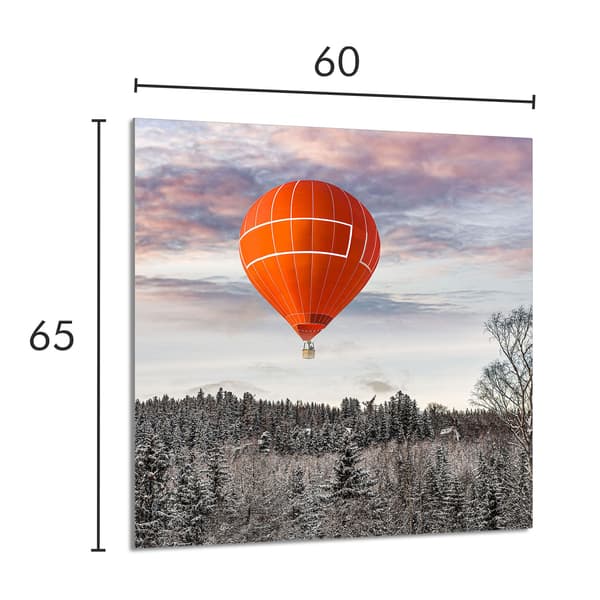 KEITTIÖN LASIPANEELI 60x65 Pallomainen