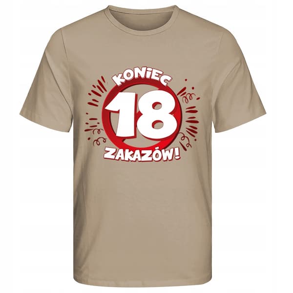 18-årsdags t-shirt present 18-årsdagspresent