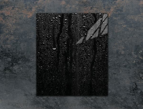 SKÄRBRÄDA I GLAS 45x52 SVART