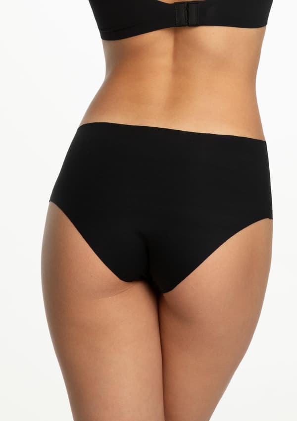 Klassiske dametrusser med sømløs pasform, meget elastiske, sorte Infinity Classic Julimex INFINITY CLASSIC sort L