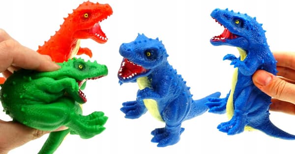 Strækbar premium squishy DINOSAUR 20 cm DINOSAUR FIGUR