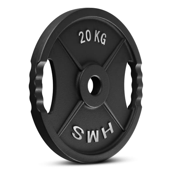 Olympisk vægtskive sort 20 kg HMS TOD20