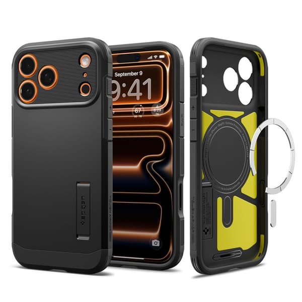 Beskyttende cover til iPhone 17 Pro Tough Armor T MagSafe - sort
