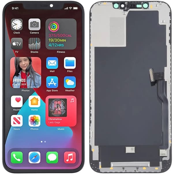Näyttö Apple iPhone 12 Pro Max alkuperäinen CHIP IC