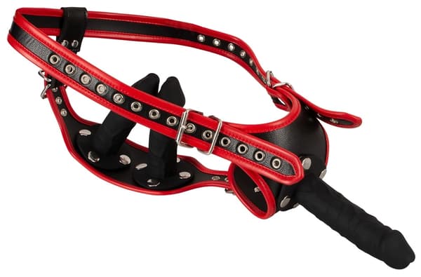 Bad Kitty StrapOn Sele med 3 Dildoer 2XL