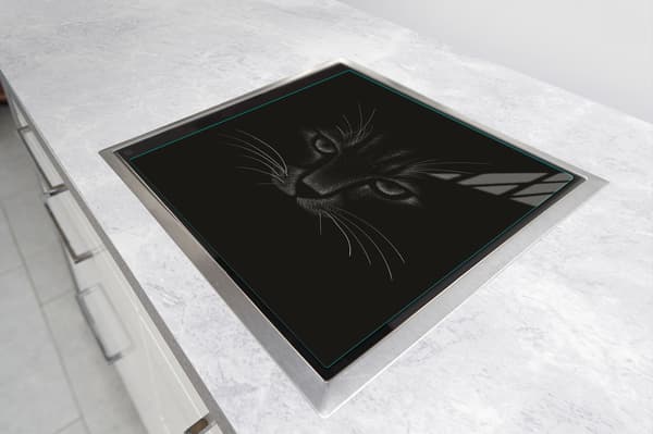 GLASSKYDDSPLÅT FÖR SPIS 50x52 KAT