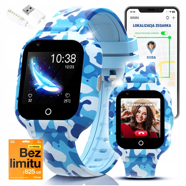 SMARTKLOCKA NEMO LTE - ROSA
