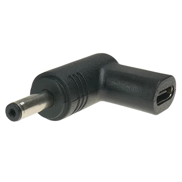 USB-C-adapter til strømforsyning af bærbar computer med 4,0x1,35 mm stik