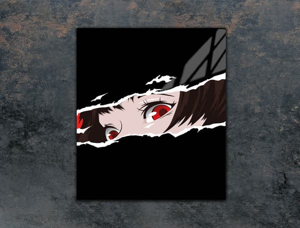 SKÄRBRÄDA I GLAS 45x52 ANIME