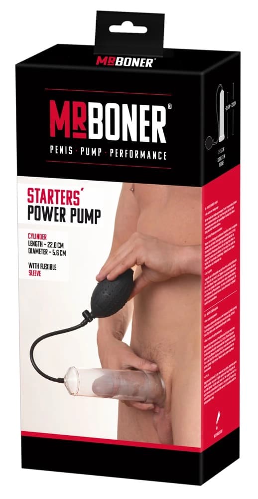 Mr Boner Manuell Penispump 22cm