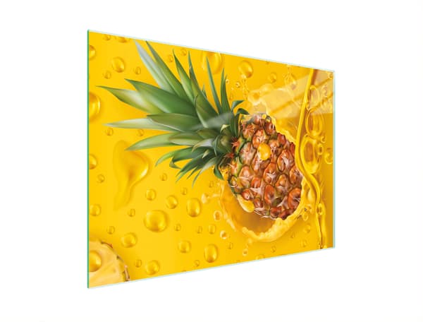 SKÄRBRÄDA I GLAS 30x22 ANANAS