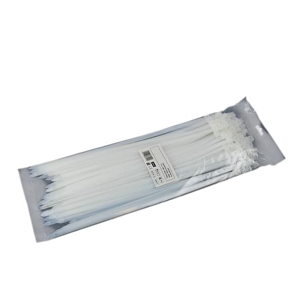 Buntbandstejp 7,6x350mm - 100st vit