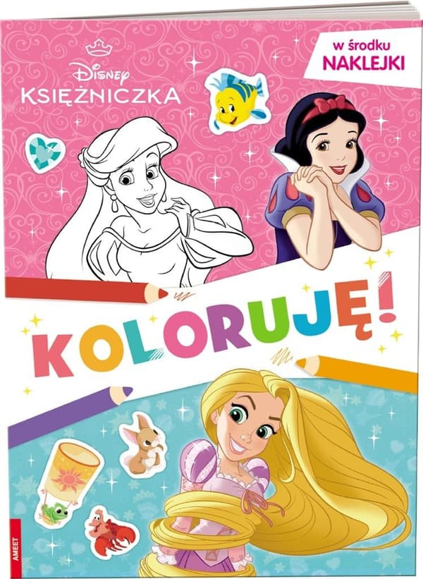 Disney-prinsessat. Väritän!