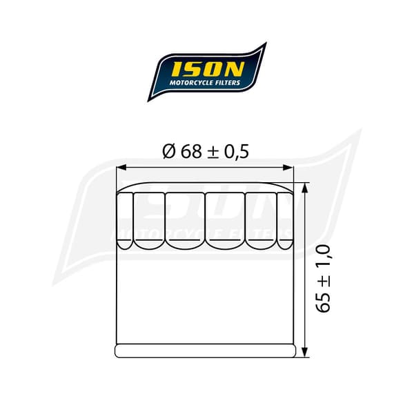 ISON-öljynsuodatin ISO138