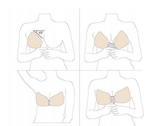 TG55972-C C Push Up-bh Rygglös BH