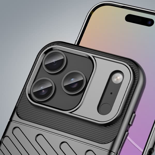 iPhone 17 Pro Maxin Thunder-suojakuori - musta