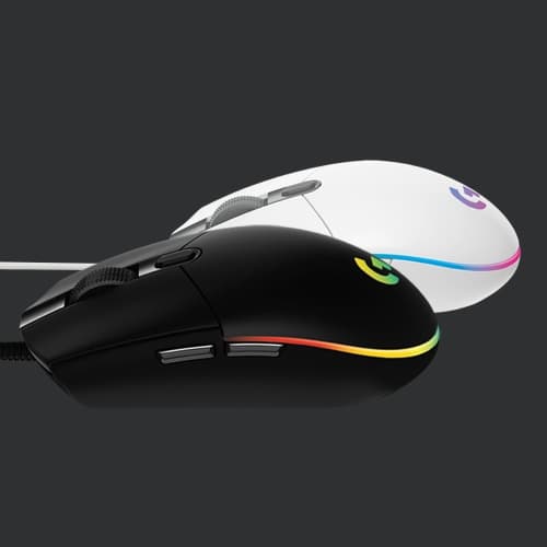 Logitech G203 Lightsync -langallinen pelihiiri, USB-A, 8000 DPI, musta