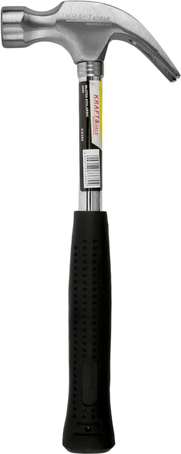 Tømrerhammer 500g Ergonomisk | Kraft&Dele