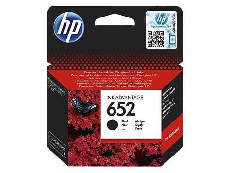 HP 652 musta muste