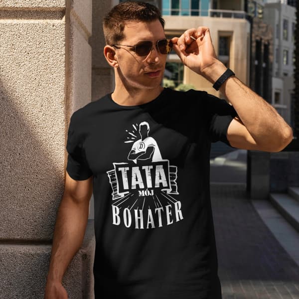 FARS DAG GAVE T-SHIRT TIL FAR MIN HELT SUPERMATERIALE