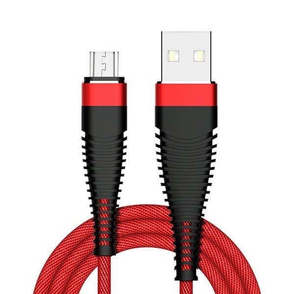MICRO USB QC 3.0 PIKALATAUSKAAPELI 1m