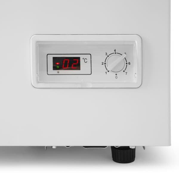 Låsbar kummefryser LED 190 l 120 W