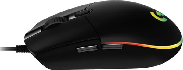 Logitech G102 LIGHTSYNC kablet gamingmus, USB, 8000 DPI, sort