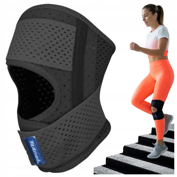 FIT4MED elastisk knæstøtte venstre XL
