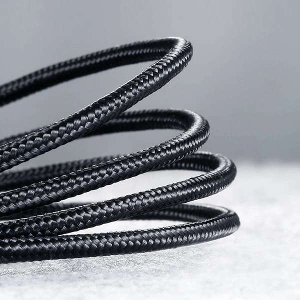 Kabel USB-A - USB-C QC 3.0 3A 1,5m - grå