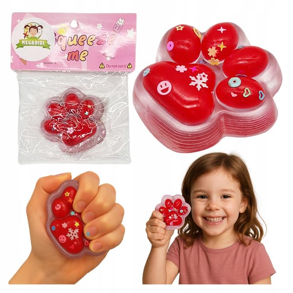 SQUISHY kattepote, DOFTIG, antistress, killinge